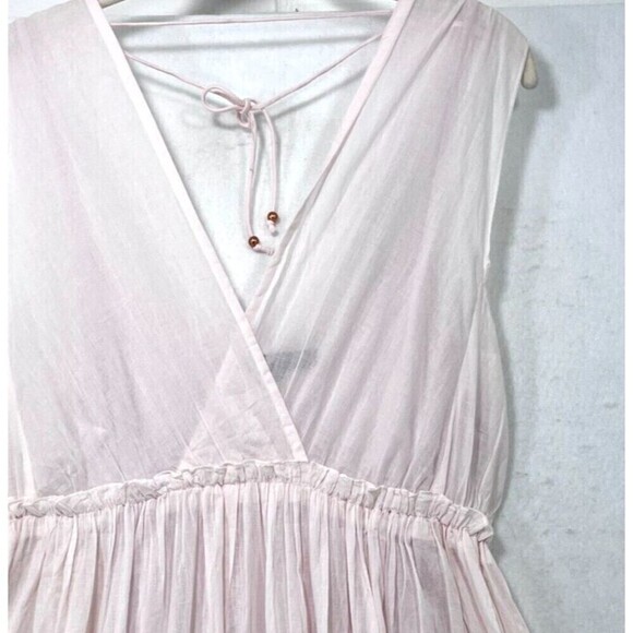 Ilse Jacobsen Dress Women 6 Pink Maxi Flowy Coquette Romantic Lightweight Cotton - Picture 16 of 16